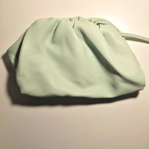 Steve madden pistachio color pouch small bag